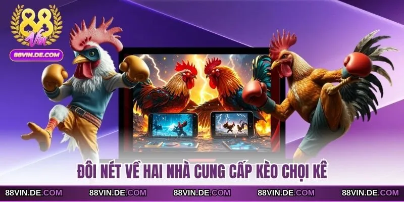 Đôi nét về hai nhà cung cấp kèo chọi kê
